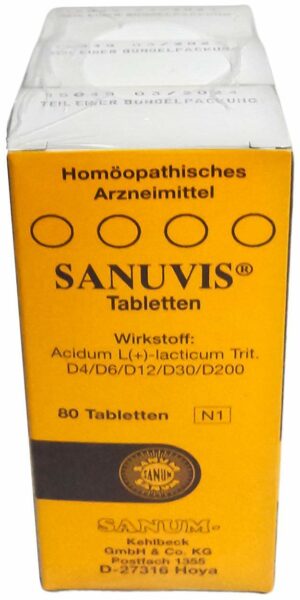 Sanuvis 3 X 80 Tabletten