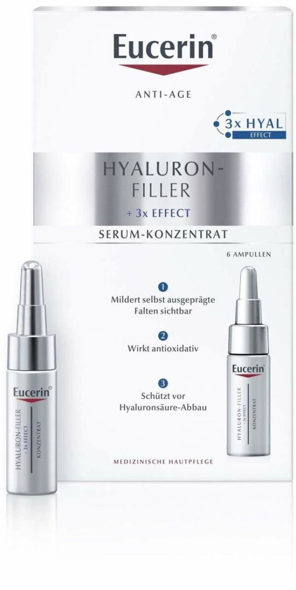 Eucerin Hyaluron Filler Serum Konzentrat 6 x 5 ml Ampullen