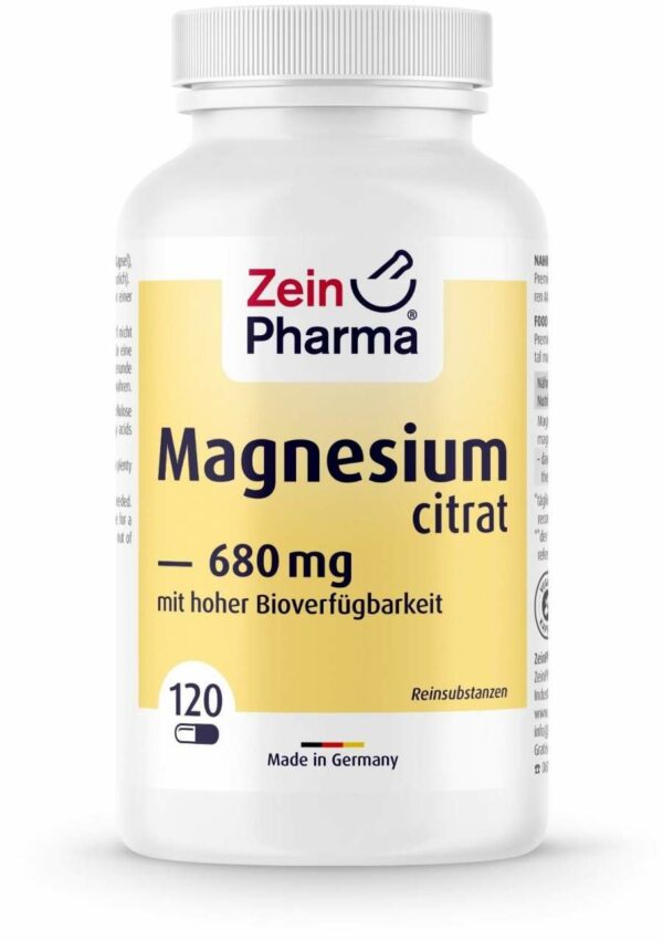 Magnesiumcitrat 120 Kapseln