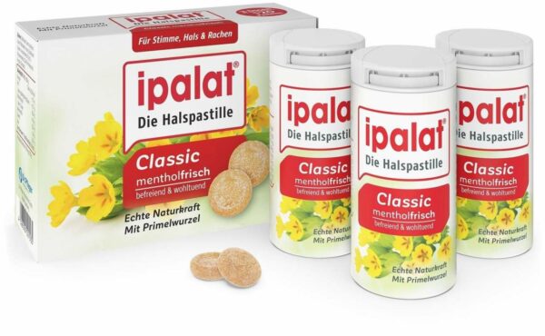 Ipalat Halspastillen Classic 120 Pastillen