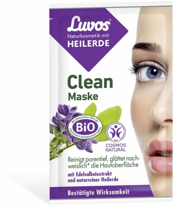 Luvos Naturkosmetik Heilerde Clean-Maske 2 X 7