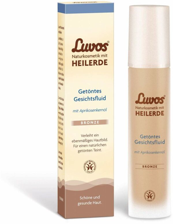 Luvos Naturkosmetik Getöntes Gesichtsfluid Bronze 50 ml Emulsion