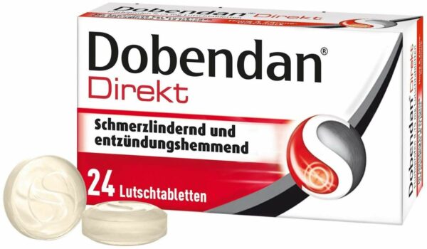 Dobendan Direkt Flurbiprofen 24 Lutschtabletten