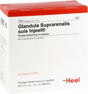 Glandula Suprarenalis Suis Injeel 100 Ampullen