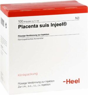 Placenta Suis Injeel 100 Ampullen