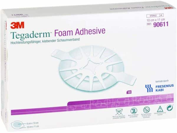 Tegaderm Foam Adhesive 10x11 cm