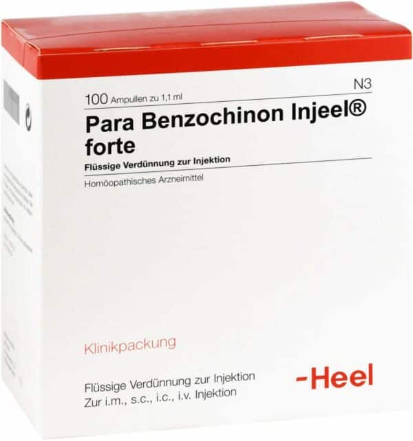 Para Benzochinon Injeel Forte Ampullen 100 Stück