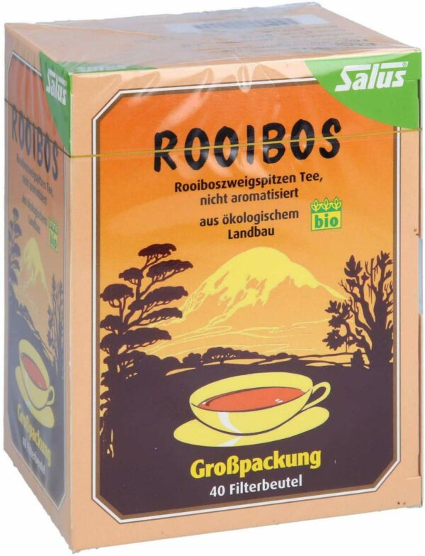 Rooibos Tee Natur Bio Salus 40 Filterbeutel