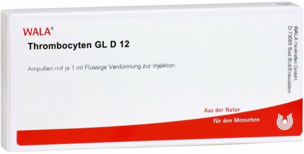 Thrombocyten Gl D 12 Ampullen