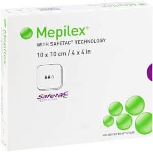 Mepilex 10x10 cm Schaumverband