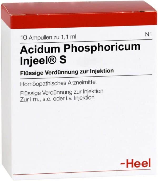 Acidum Phosphoricum Injeel S 10 Ampullen