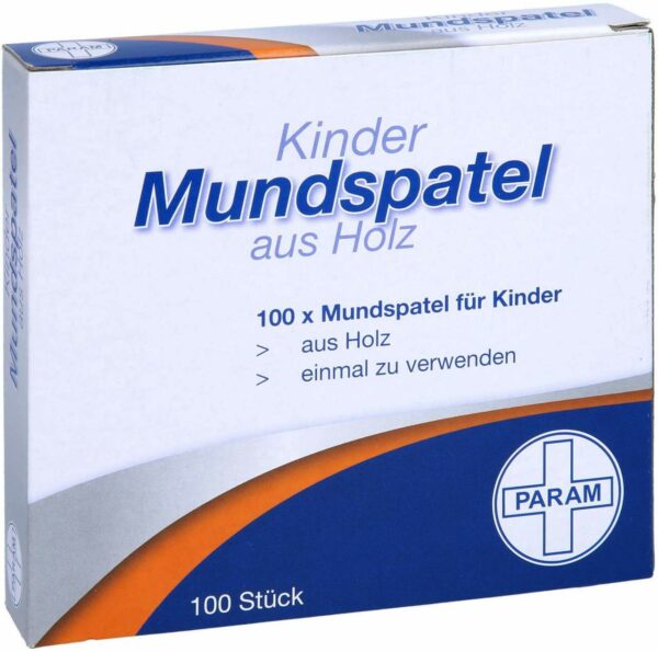 Mundspatel Holz Für Kinder 100 Stück