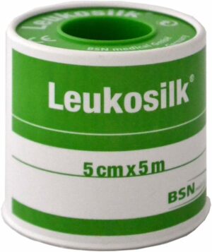 Leukosilk 5 cm X 5 M 6 Pflaster