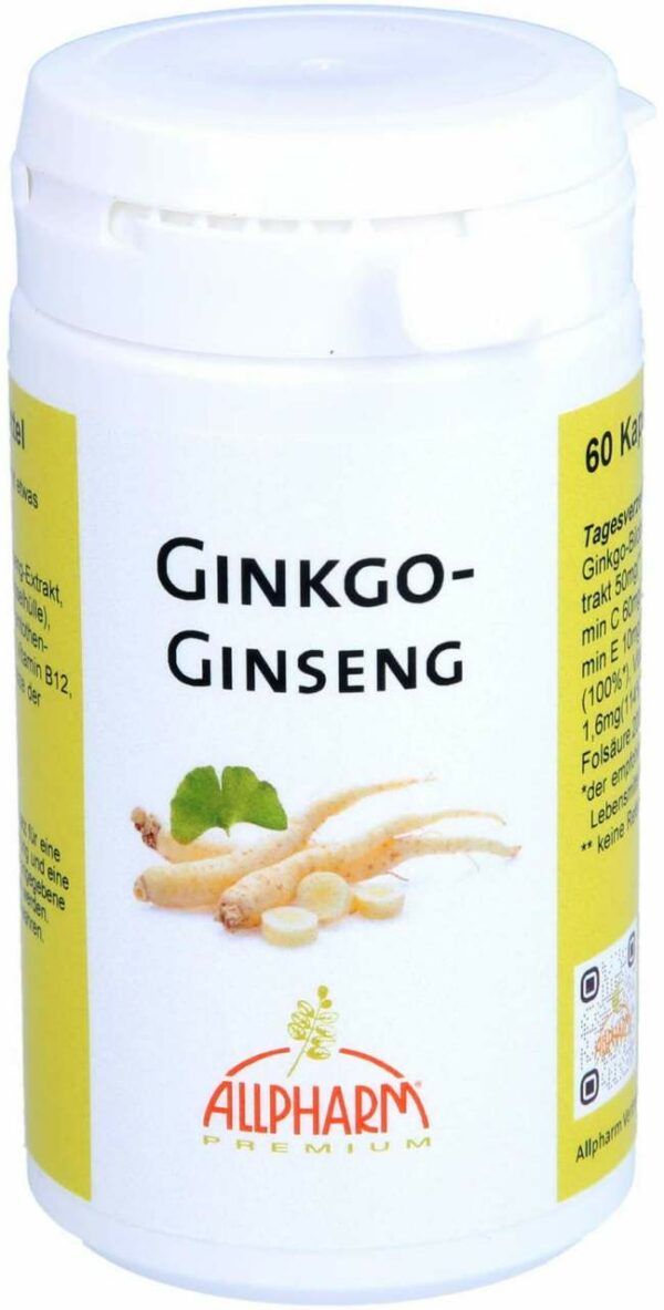 Ginkgo + Ginseng Premium Kapseln