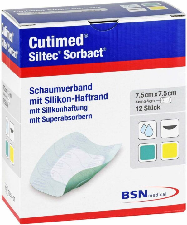 Cutimed Siltec Sorbact 7