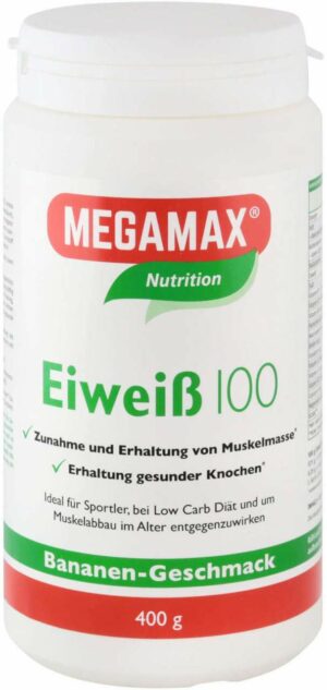 Megamax Eiweiß 100 Banane 400 G