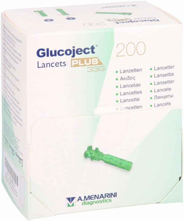 Glucoject Lancets 200 Stück