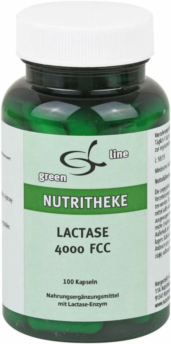 Laktase 4000 Fcc 100 Kapseln