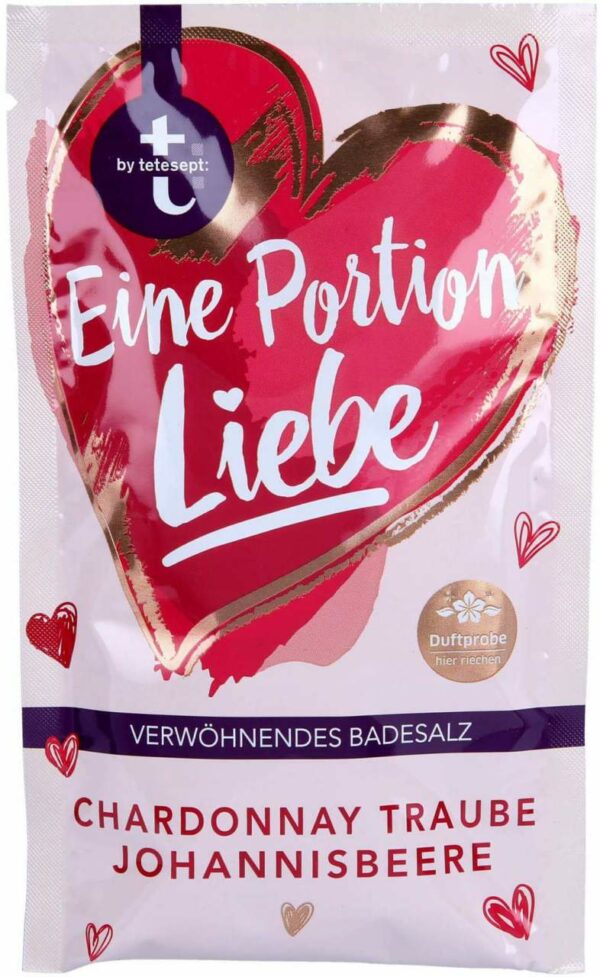 T By Tetesept Eine Portion Liebe 60 G Badesalz