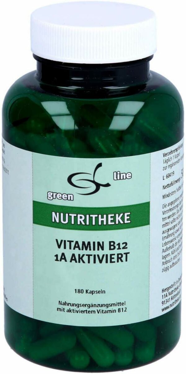 Vitamin B12 1a Aktiviert 180 Kapseln