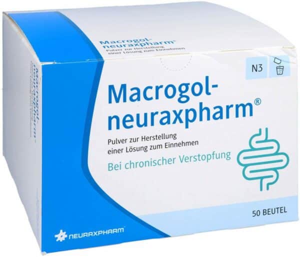 Macrogol Neurexpharm Pulver zum  Hrstellen Einer Lsg. 50 Beutel