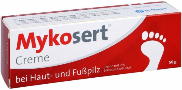 Mykosert Creme bei Haut & Fusspilz 50 G