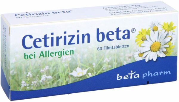 Cetirizin Beta 60 Filmtabletten