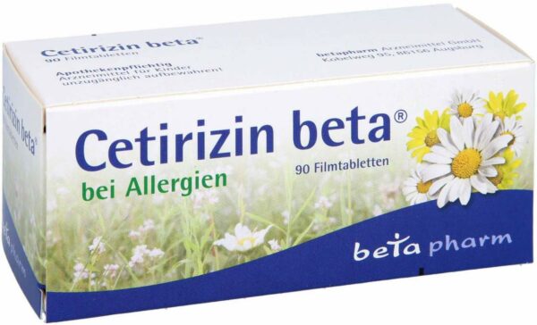 Cetirizin Beta 90 Filmtabletten