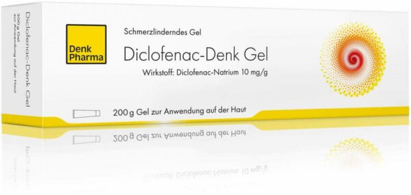 Diclofenac-Denk Gel 10 mg Pro G 200 G