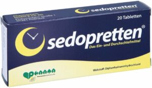 Sedopretten 50 mg 20 Tabletten