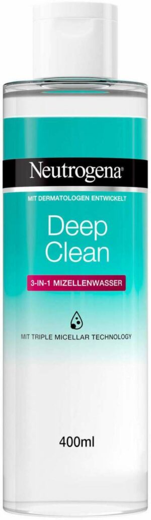 Neutrogena Deep Clean 3 in 1 Mizellenwasser 400 ml