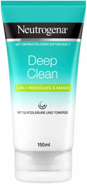 Neutrogena Deep Clean 2 in 1 Reinigung und Maske 150 ml