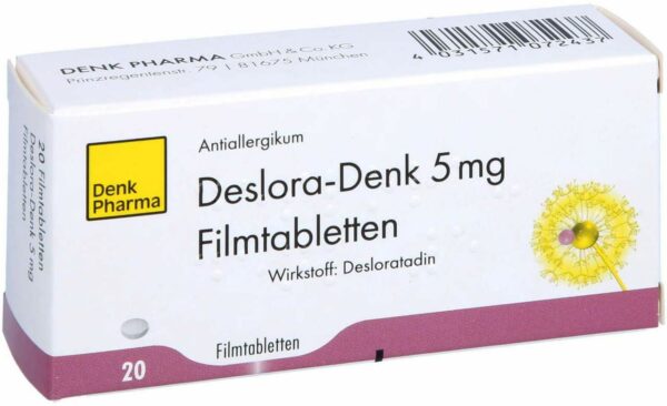 Deslora Denk 5 mg 20 Filmtabletten