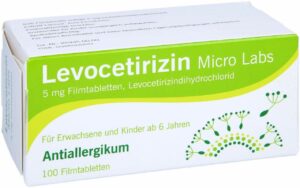 Levocetirizin Micro Labs 5 mg 100 Filmtabletten