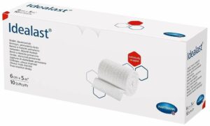 Idealast Binde 6 cm X 5 M Weiß 1 Binde