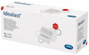 Idealast Binde 8 cm X 5 M Weiß 1 Binde