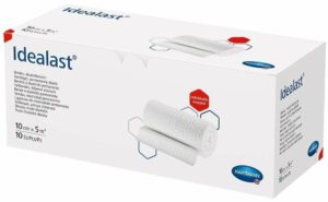 Idealast Binde 10 cm X 5 M Weiß 1 Binde