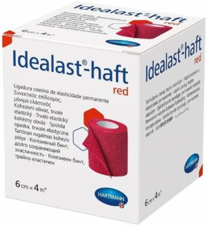 Idealast-Haft Color Binde 6 Cmx4 M Rot