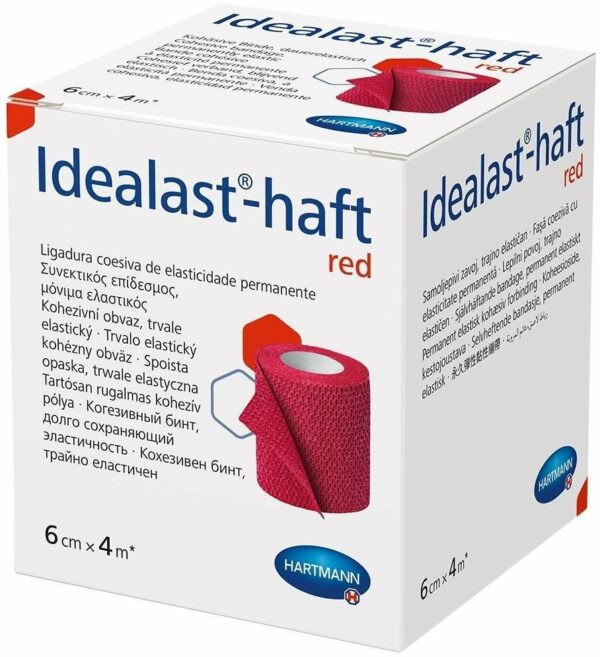 Idealast-Haft Color Binde 6 Cmx4 M Rot