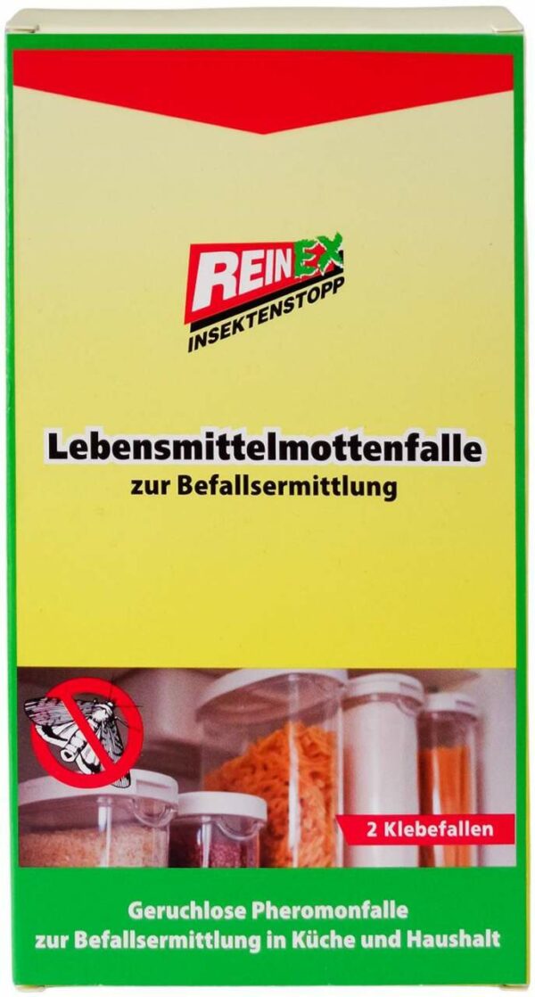 Lebensmittel Mottenfalle Reinex 2 Stück