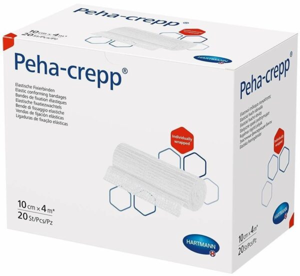 Peha Crepp Fixierbinde 4 M X 10 cm 1 Binde