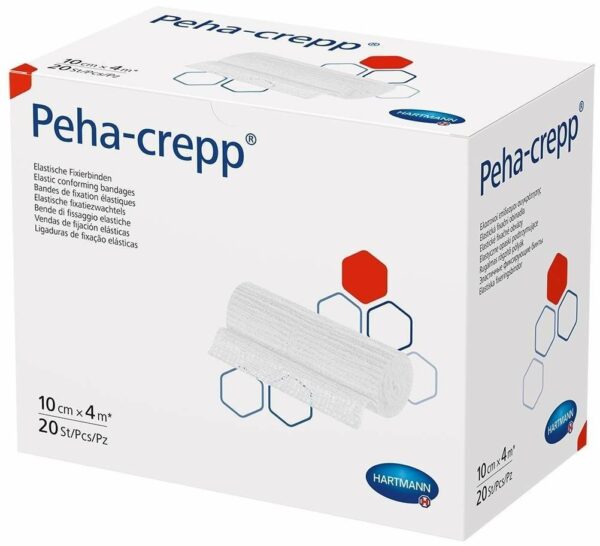 Peha Crepp Fixierbinde 4 M X 10 cm 20 Binden