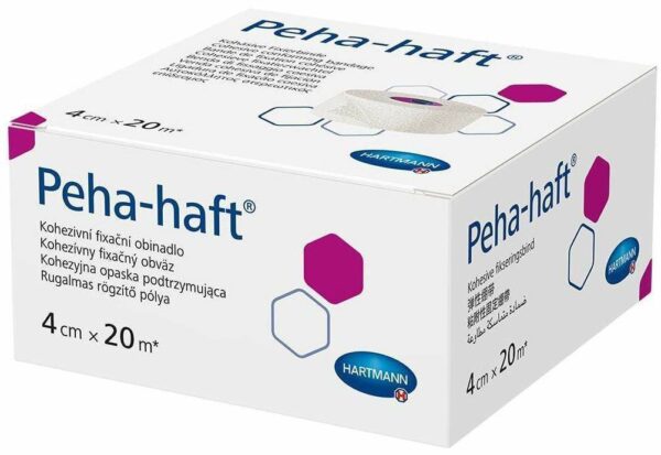 Peha Haft 1 Fixierbinde Latexfrei 20 M X 4 cm