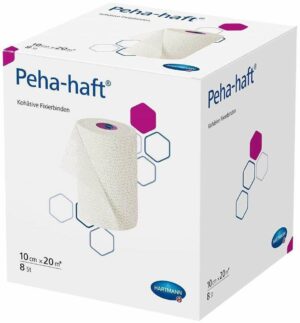 Peha Haft Fixierbinde Latexfrei 20 M X 10 cm 8 Binden