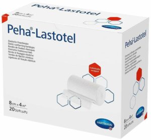 Peha Lastotel Fixierbinde 8 cm X 4 M 1 Binde