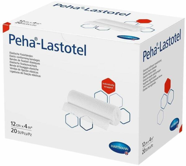 Peha Lastotel Fixierbinde 12 cm X 4 M 1 Binde