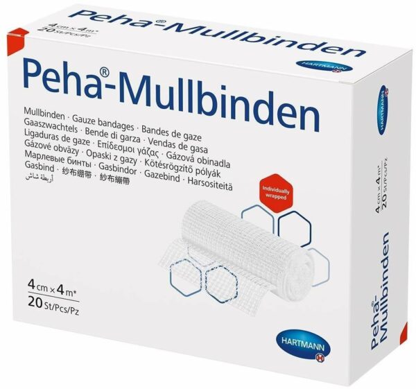 Peha Mullbinde 4 cm X 4 M 1 Binde