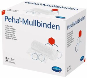 Peha Mullbinde 8 cm X 4 M 20 Binden