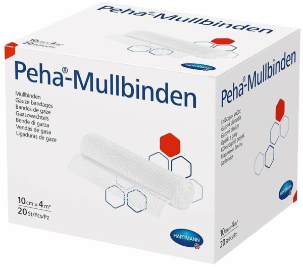 Peha Mullbinde 10 cm X 4 M 20 Binden