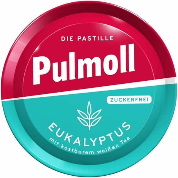 Pulmoll Eukalyptus Zuckerfrei Bonbons 50 G